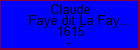 Claude Faye dit La Fayette
